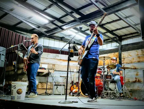 East On Division outdoor stage